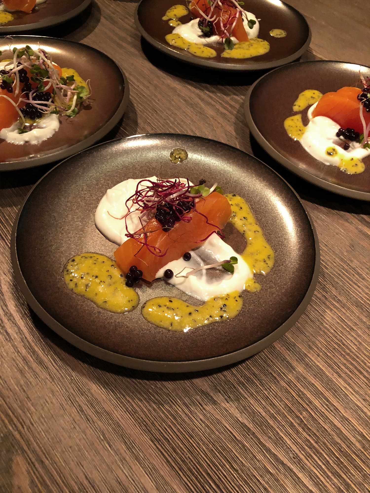 Fine-Dining-Gang an Bord von The Lakeside Loft, kuratiert von Thomas Gotthardt